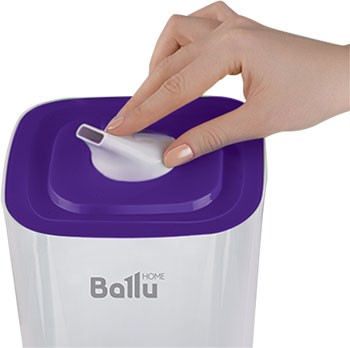 Увлажнитель ультразвуковой BALLU UHB-205 белый/фиолетовый купить в Уфе