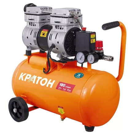 Компрессор безмасляный поршневой прямой привод Кратон AC-180-24-OFS 3 01 01 052 купить в Уфе