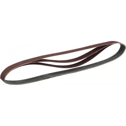 Лента ЗУБР &quot;МАСТЕР&quot; шлифовальная универсальная бесконечная для ЗШС-330, основа-х/б ткань, 25х762мм, Р80, 3шт 35547-080 купить в Уфе