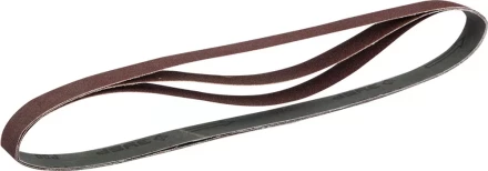 Лента ЗУБР &quot;МАСТЕР&quot; шлифовальная универсальная бесконечная для ЗШС-330, основа-х/б ткань, 25х762мм, Р80, 3шт 35547-080 купить в Уфе