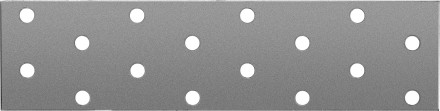 ЗУБР ПС-2.0, 40 x 160 x 2 мм, цинк, соединительная пластина (310256-040-160) купить в Уфе