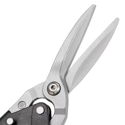 Ножницы по металлу, 315 мм Denzel 78373, прямой проходной рез, сталь-CrMo, трехкомпонентные рукоятки купить в Уфе