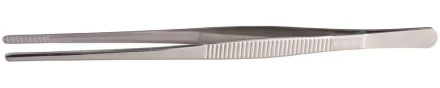 Пинцет ЗУБР д/электроники и точной механики, нерж. сталь, антимагнит, прямой, закругленные губки, 250мм 22211-1-250 купить в Уфе