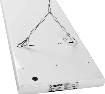 Обогреватель ЗУБР &quot;МАСТЕР&quot; инфракрасный, рифлёная панель, потолочный, закрытого типа, ТЭН, 2,0кВт, 3,0 м, 220В ИКО-К3-2000 купить в Уфе