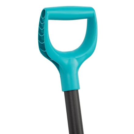 Лопата для уборки снега Palisad 61678, полипропилен, 450х450х1355 мм, алюминиевый черенок, усиленная, LUXE купить в Уфе