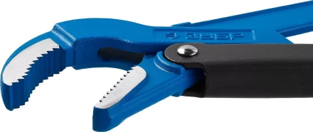 Ключ трубный рычажный ЗУБР &quot;ПРОФЕССИОНАЛ&quot;, изогнутые губки, цельнокованый, Сr-V, № 2,  1,5&quot; 27337-2_z01 купить в Уфе