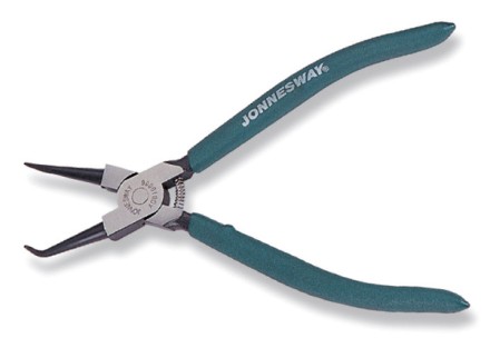 Щипцы для  стопорных колец  сжим загнутые  7&quot; AG010005  Jonnesway 47013 купить в Уфе