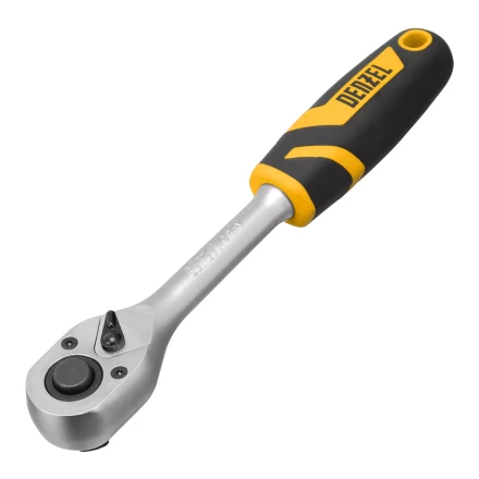 Набор инструментов Denzel 15801, 1/2&quot;, 1/4&quot;, CrV, S2, пластиковый кейс, 64 предмета купить в Уфе