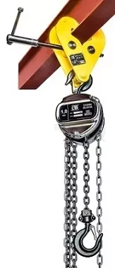 Таль ручная цепная HSZ-J LB г-п 2 тонн H=9 метра купить в Уфе