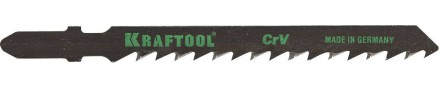 Полотна KRAFTOOL, T119B, для эл/лобзика, Cr-V, по дереву, фанере, чистый рез, EU-хвост., шаг 2мм, 55мм, 5шт 159535-2-S5 купить в Уфе