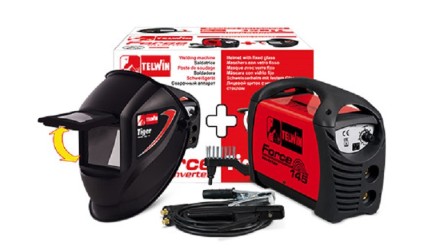 Сварочный аппарат FORCE 145 ACX + HELMET Telwin купить в Уфе