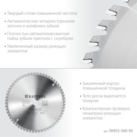 Диск пильный PRECISION, повышенный ресурс 36952-300-30 купить в Уфе