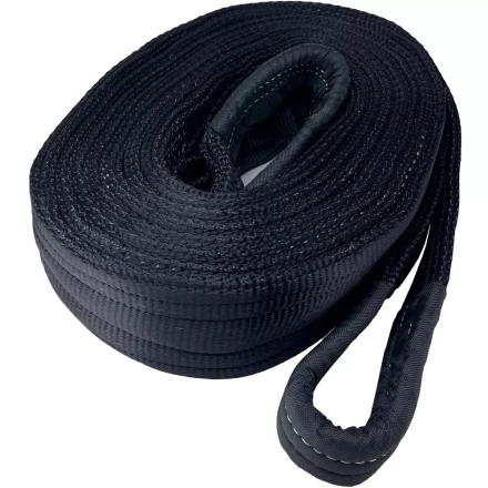 Трос буксировочный динамический HITCH PROF Лента масса авто 17т разрывная 52т 8м петля-петля (SZ071515) купить в Уфе