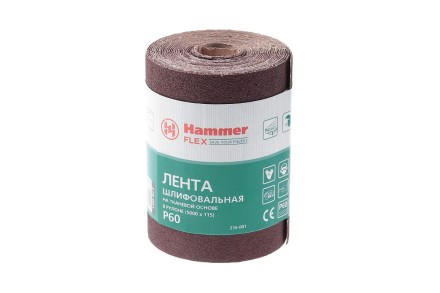 Лента шлифовальная в рулоне HAMMER Flex  216-001 купить в Уфе