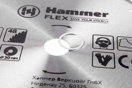 Диск пильный твердосплавный HAMMER Ф305х30мм 48зуб. купить в Уфе