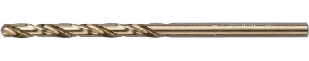Сверло ЗУБР &quot;ЭКСПЕРТ&quot; КОБАЛЬТ по металлу, цилиндрический хвостовик, быстрорежущая сталь Р6М5К5, класс точн. А1, 3,5х70мм 4-29626-070-3.5 купить в Уфе