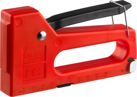 Степлер, пластиковый корпус для тонкой скобы тип 53 (4-8 мм), MIRAX 3142 купить в Уфе