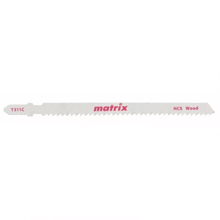 Полотна для электролобзика  по дереву 3 штук T311C 100 x 2,75 мм HCS MATRIX 78220 купить в Уфе