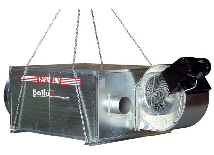 Подвесной газовый теплогенератор BALLU FARM 90 M/C LPG купить в Уфе