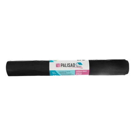 Пакеты для мусора Palisad 200 л x 10 шт., ПВД особопрочные черные, длинный ролик, Home 927295 купить в Уфе