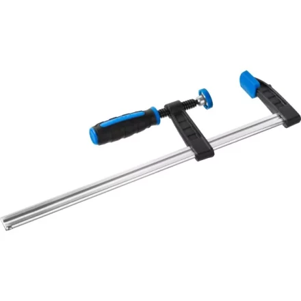 Струбцина ЗУБР &quot;ПРОФЕССИОНАЛ&quot;, тип &quot;F&quot;, двухкомпонентная ручка, стальная закаленная рейка, 50х250мм 32155-050-250 купить в Уфе