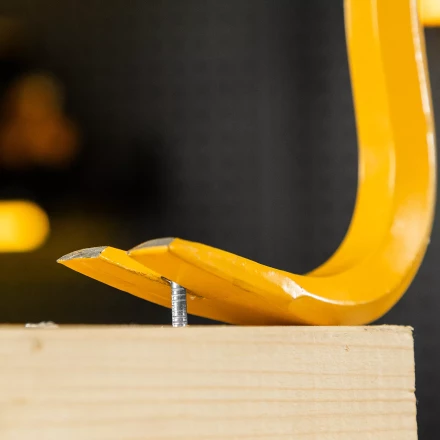 Лом-гвоздодер Denzel, 600 мм, шестигранный 16 мм, окрашенный, сталь 65, 25203 купить в Уфе