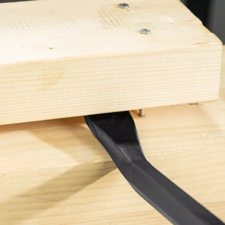 Лом-гвоздодер Denzel, 600 мм, шестигранный 16 мм, окрашенный, сталь 65, 25203 купить в Уфе