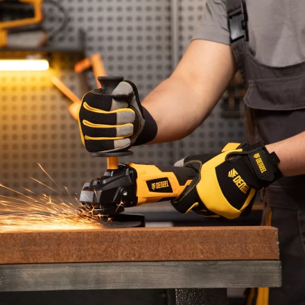 Машина углошлифовальная аккумуляторная бесщет. Denzel BLG-IB-18-125-0, Li-ion, 18 В 27004 купить в Уфе