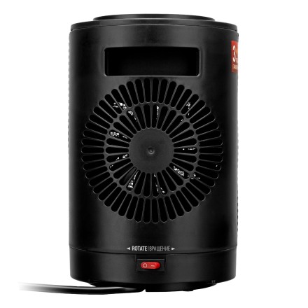 Тепловентилятор керамический Denzel DTFC-1200S, вращение, 3 реж., вент., нагрев 600/1200 Вт 96411 купить в Уфе