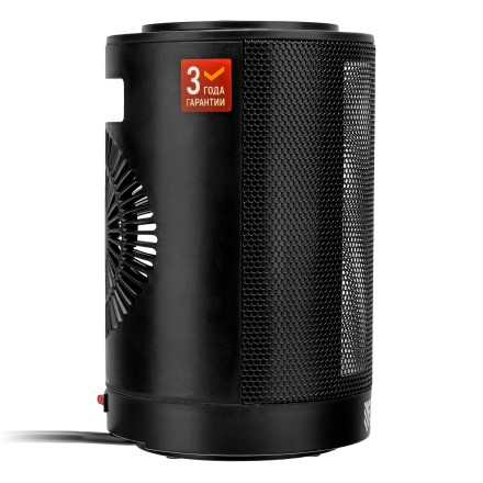 Тепловентилятор керамический Denzel DTFC-1200S, вращение, 3 реж., вент., нагрев 600/1200 Вт 96411 купить в Уфе
