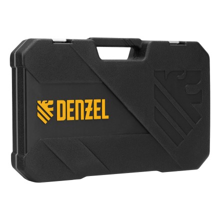 Набор инструментов Denzel 15802, 1/2&quot;, 1/4&quot;, CrV, S2, пластиковый кейс, 84 предмета купить в Уфе