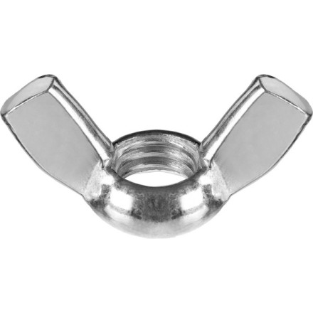 Гайка ЗУБР барашковая, DIN 315, оцинкованная,  M12, ТФ0,  1500 шт. 4-303730-12 купить в Уфе