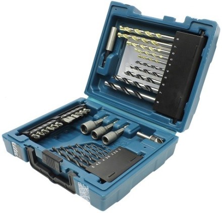 Набор свёрел и бит 34шт Makita D-36980 купить в Уфе
