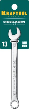Ключи комбинированные KRAFTOOL, Cr-V, DIN 3113 27079-13 купить в Уфе
