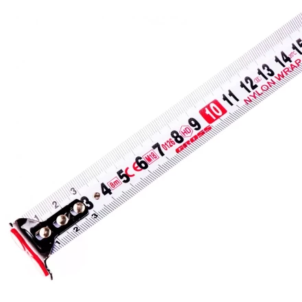 Рулетка Magnetisch 8 м х 25 мм обрезиненный корпус автоматическая фиксация Нейлоновое покрытиеытие зацеп с магнитом Gross 32573 купить в Уфе