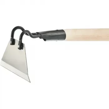 Мотыга из нержавеющей стали 80 х 150 мм с черенком СИБРТЕХ 62333 купить в Уфе