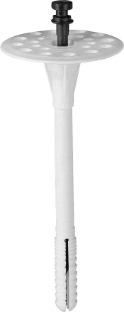 Дюбель ЗУБР для изоляционных материалов полипропиленовый, нейлоновый стержень, 10 x 160 мм, 250 шт 4-301505-10-160 купить в Уфе