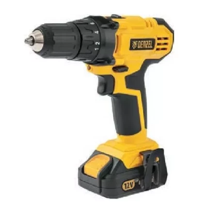 Дрель-шуруповерт аккумуляторная CDL-IB-12-02 Denzel 26111 купить в Уфе