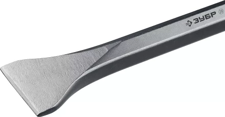 ЗУБР БУРАН, 80 х 400 мм, HEX 28, плоское изогнутое зубило, Профессионал (29372-80-400) купить в Уфе