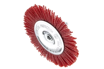 Кордщетка HAMMER плоская 100мм для дрели нейлон (207-214) купить в Уфе