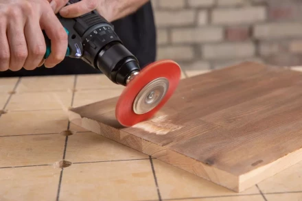 Кордщетка HAMMER плоская 100мм для дрели нейлон (207-214) купить в Уфе