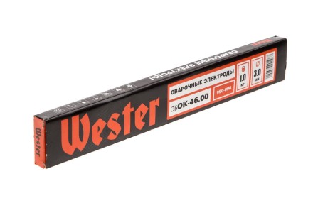 Электроды для сварки WESTER эбОК-46.00, 3.0 мм, 1 кг купить в Уфе