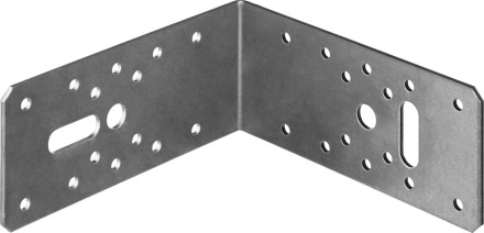 ЗУБР УК-2.5, 65 x 145 x 145 x 2.5 мм, цинк, крепежный уголок (31012-145) купить в Уфе