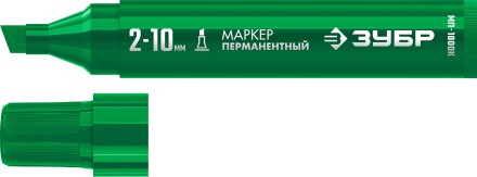 ЗУБР МП-1000К зеленый, 2-10 мм, клиновидный перманентный марке (06333-4) купить в Уфе