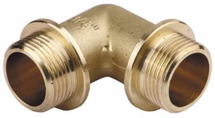 Уголок GENERAL FITTINGS с упором, латунь, ш/ш, 1/2&quot; 51074-S/S-1/2 купить в Уфе