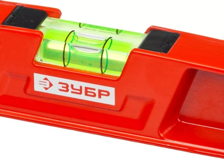 Уровень ЗУБР &quot;МАСТЕР&quot; Буран литой усиленный, 2 цельные противоуд ампулы, фрезеров баз поверхность, 40см 34723-040 купить в Уфе