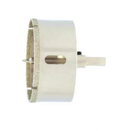 Сверло по керамической плитке и стеклу Сибртех, 60 х 55 мм, шестигранный хвостовик, с центрующим сверлом 72724 купить в Уфе