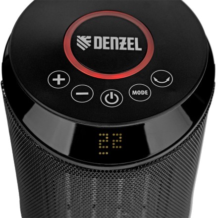 Тепловентилятор керамический Denzel DTFC-2000X, 2 кВт, wi-fi, пульт, динамик, вращение, 3 реж. 96426 купить в Уфе