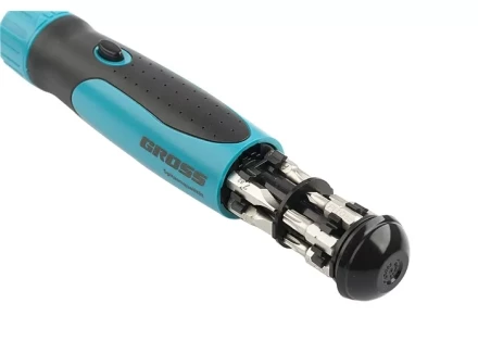 Отвертка реверсивная. Механизм SmartPush 12 шт, S2 Gross 11611 купить в Уфе