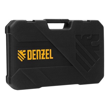 Набор инструментов Denzel 15803, 1/2&quot;, 1/4&quot;, CrV, S2, пластиковый кейс, 100 предметов купить в Уфе